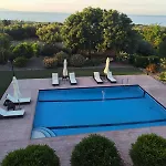 Hestia - Seaview Serenity With Private Pool By Mana Gers Kipszéli