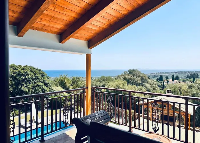 Hestia - Seaview Serenity With Private Pool By Mana Gers *