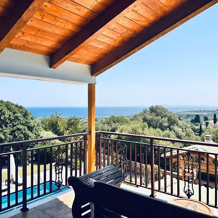 Hestia - Seaview Serenity With Private Pool By Mana Gers *