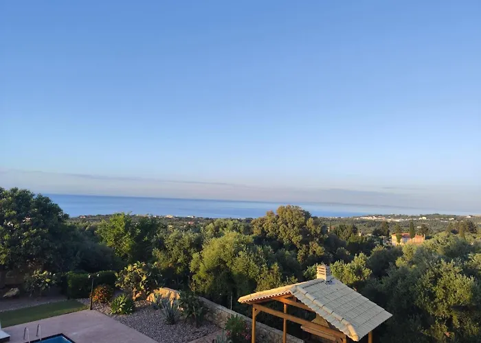Hestia - Seaview Serenity With Private Pool By Mana Gers Vilă Kypseli