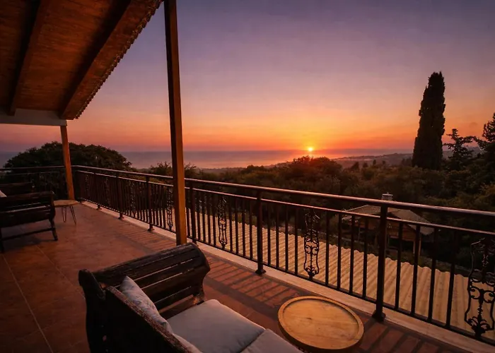 Hestia - Seaview Serenity With Private Pool By Mana Gers Vilă Kypseli