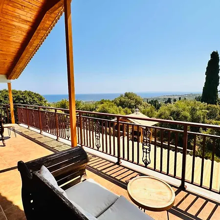 Hestia - Seaview Serenity With Private Pool By Mana Gers Villa